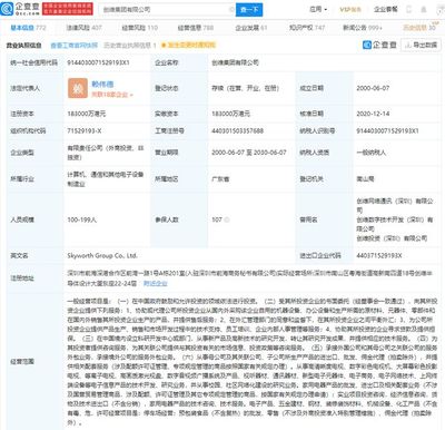 跨界入局 創維正式進軍新能源汽車市場，技術與商標布局先行
